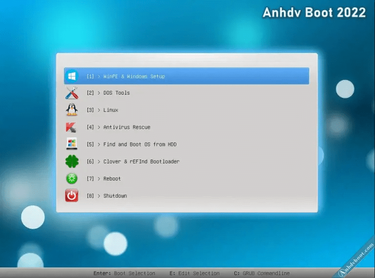 Anhdv Boot 2022 màn lột xác về tốc độ, tính năng, tương thích phần cứng 1 anhdvboot