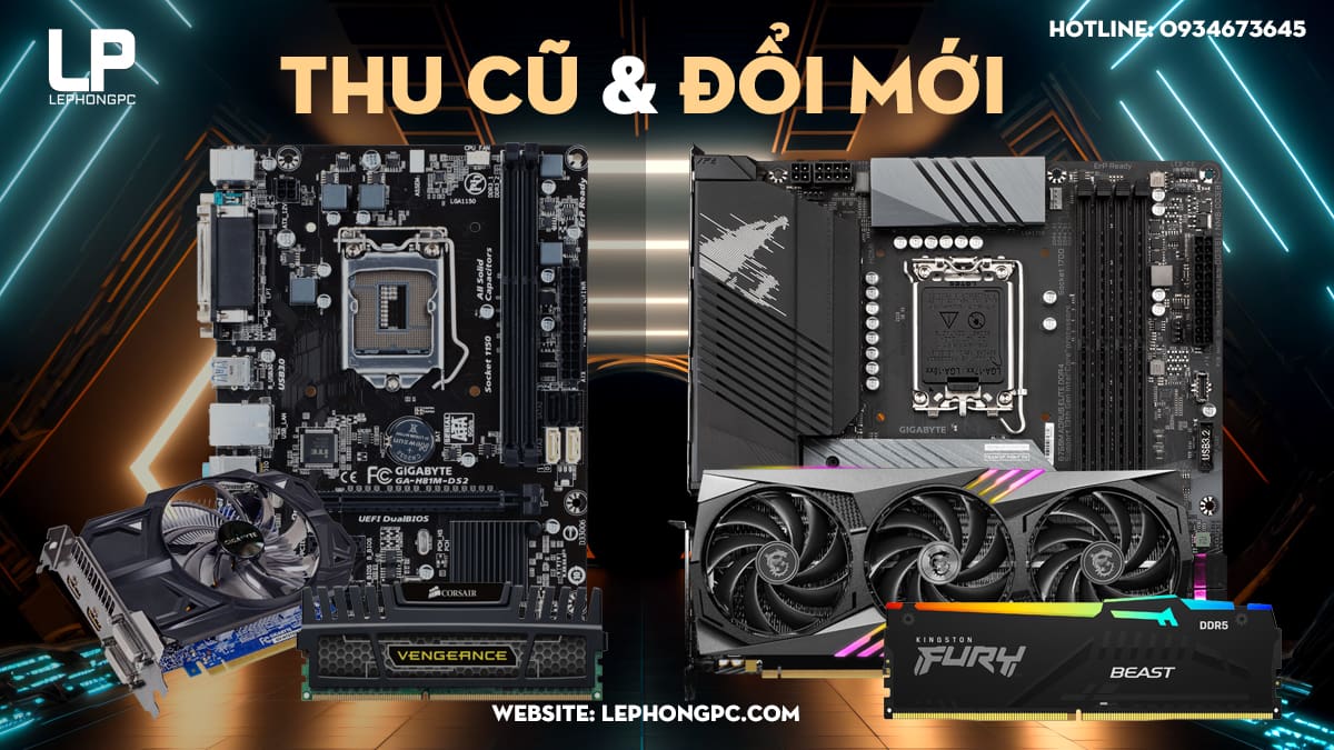 thanh lý thu cũ linh kiện máy tính 1 Thu Cu Doi Moi QC