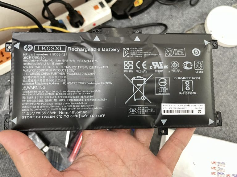 DỊCH VỤ LAPTOP 4 THAY PIN LAPTOP