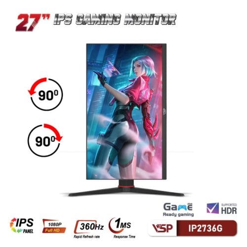 Man hinh VSP IP2736G 27 inch Full HD IPS 360Hz 1ms 1