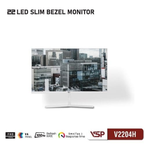 Man hinh VSP V2204H 21.5 inch Full HD VA 75Hz 4ms White 3