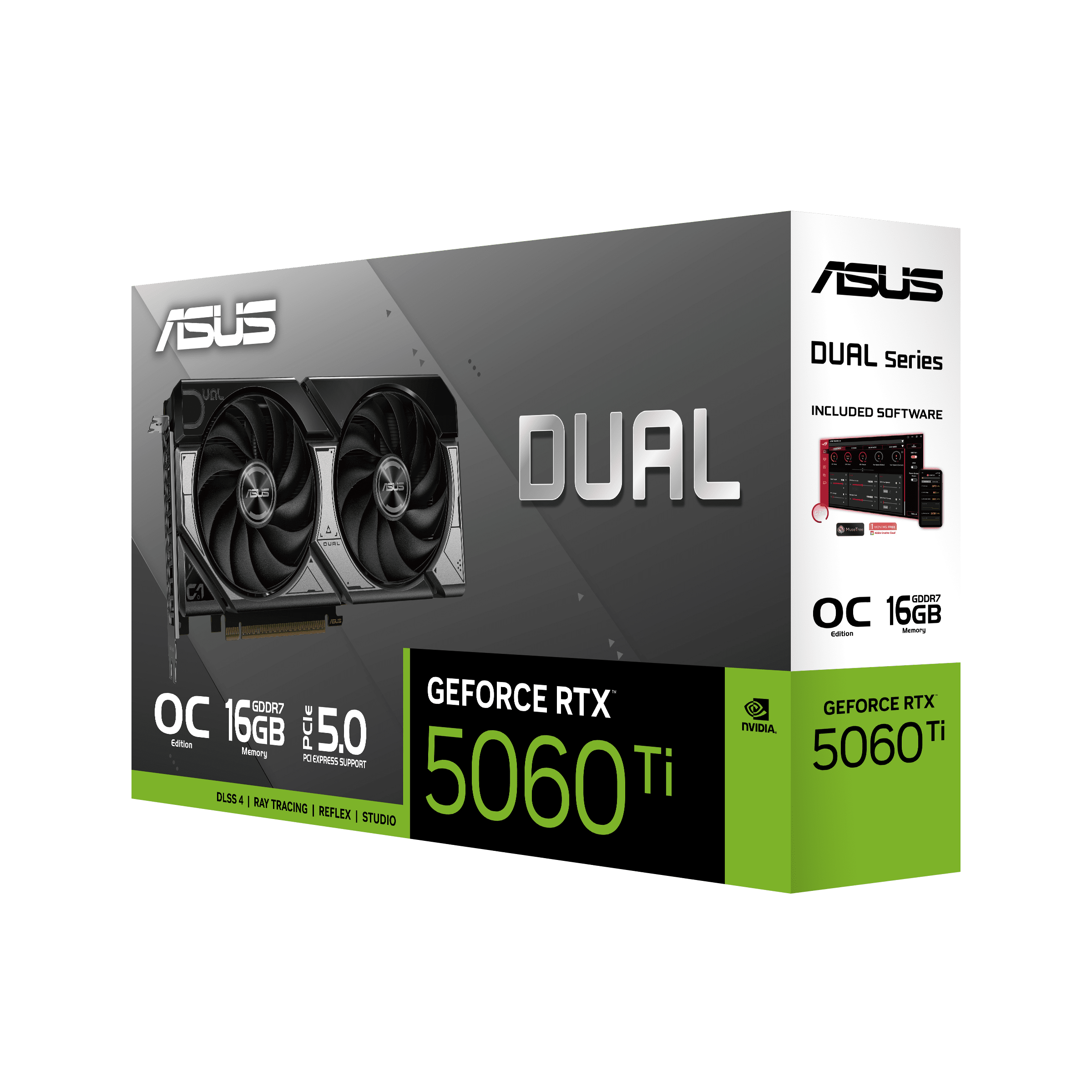 VGA ASUS Dual RTX 5060 Ti 16GB GDDR7 OC (DUAL-RTX5060TI-O16G) 8